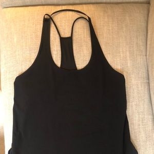 Lululemon black tank top- size 6